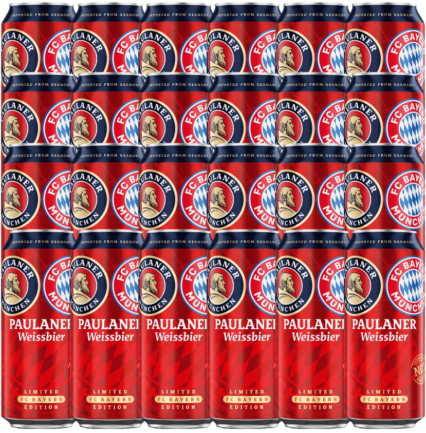 Paulaner  - FC Munchen Limited Edition - 5,5% Weissbier