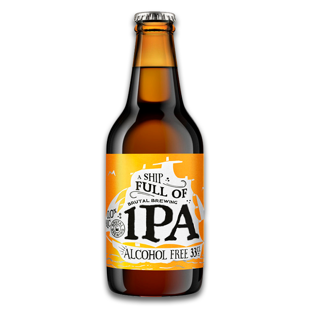 Brutal Brewing - A Ship Full Of IPA 0,0 % - Alkoholfri IPA