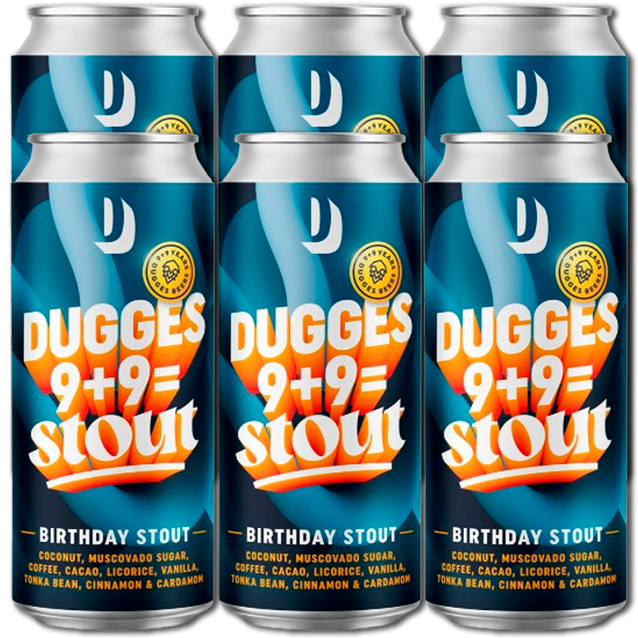 Dugges - 9+9 = Stout - Birthday Stout