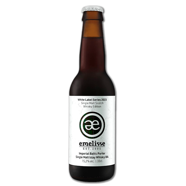 Brouwerij Emelisse - White Label Imperial Baltic Porter Single Islay Whiskey BA - 15,2% BA Baltic porter