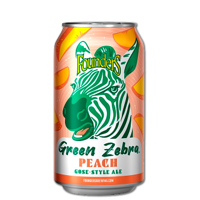 Founders  - Green Zebra: Peach - 4,6% Peach Gose