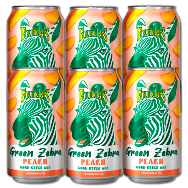 Founders  - Green Zebra: Peach - 4,6% Peach Gose