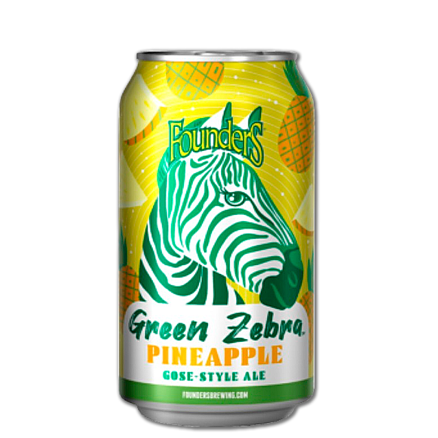 Founders  - Green Zebra: Pineapple - 4,6% Pineapple Gose