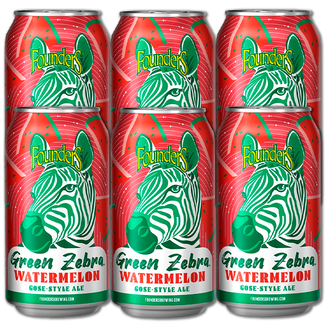 Founders  - Green Zebra: Watermelon - 4,6% Watermelon Gose