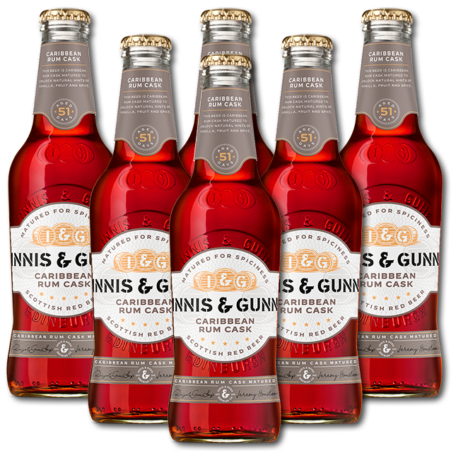 Innis & Gunn - Caribbean Rum Cask - Rommodnet Scottish Red Ale (6-Pack)