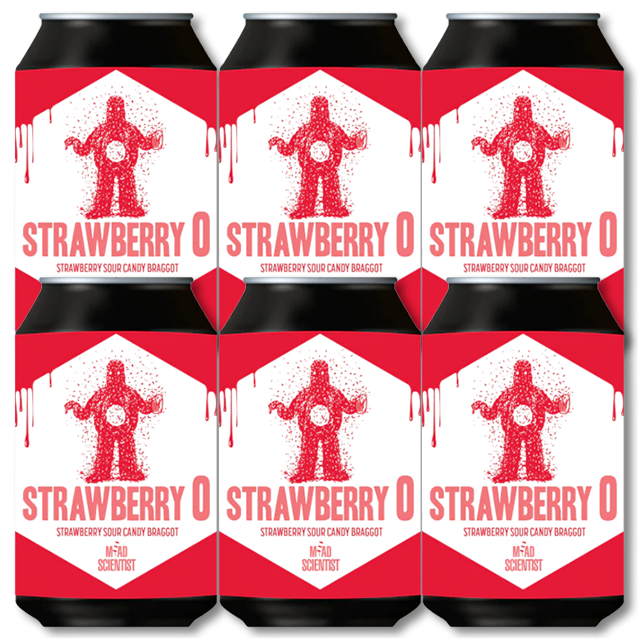 Mad Scientist - Strawberry O - Braggot (6-Pack)