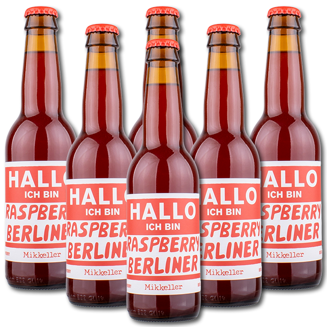 Mikkeller - Hallo Ich Bin Raspberry Berliner - Fruited Berliner Weisse (6-Pack)