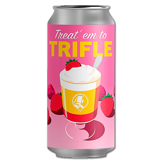 Northern Monk X Amundsen X Overtone - Patrons Project: Treat 'Em To Trifle - 6% Fruited Pale Ale