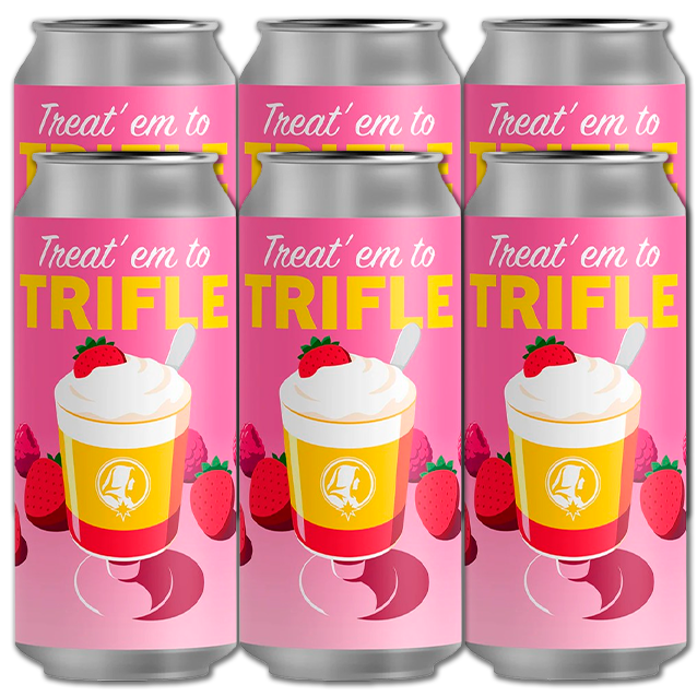 Northern Monk X Amundsen X Overtone - Patrons Project: Treat 'Em To Trifle - 6% Fruited Pale Ale