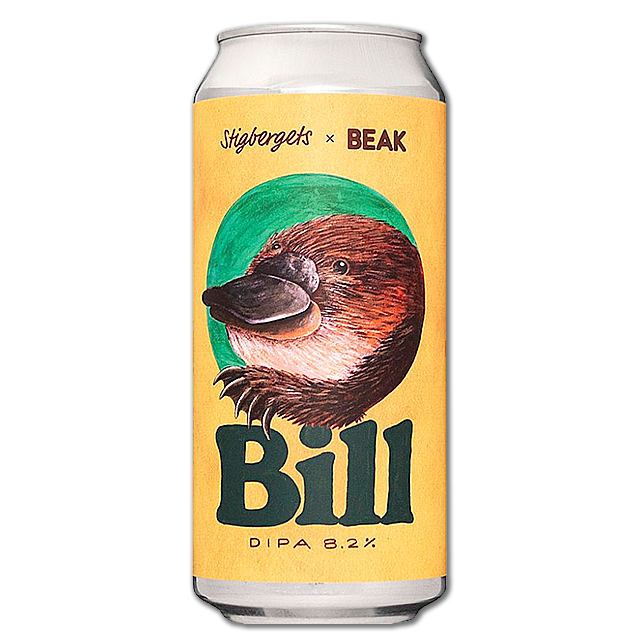 Stigbergets X Beak - Bill - 8,2% Double IPA