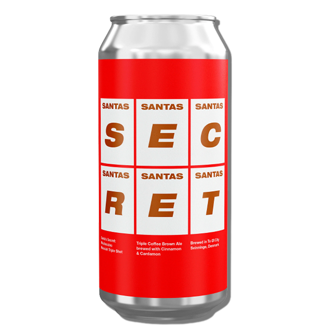 To Øl - Santa's Secret: Mochaccino Messiah Triple Shot - Triple Coffee Brown Ale