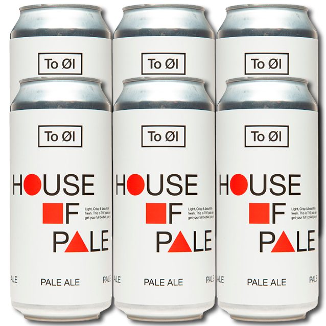 To Øl - House Of Pale - New England Pale Ale (6-Pack)